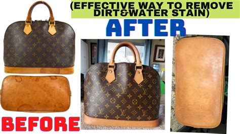 how to remove water spots from louis vuitton vachetta|louis vuitton vachetta leather cleaning.